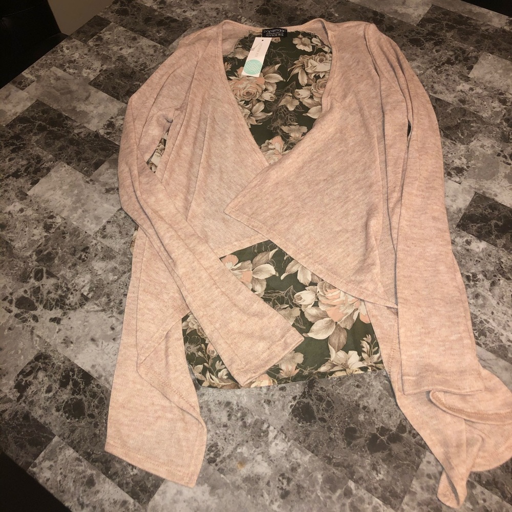 Papermoon Floral Cardigan